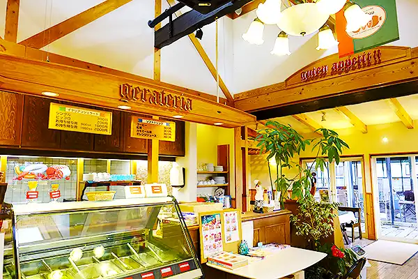 リーベフラウ 石井本店 店内奥